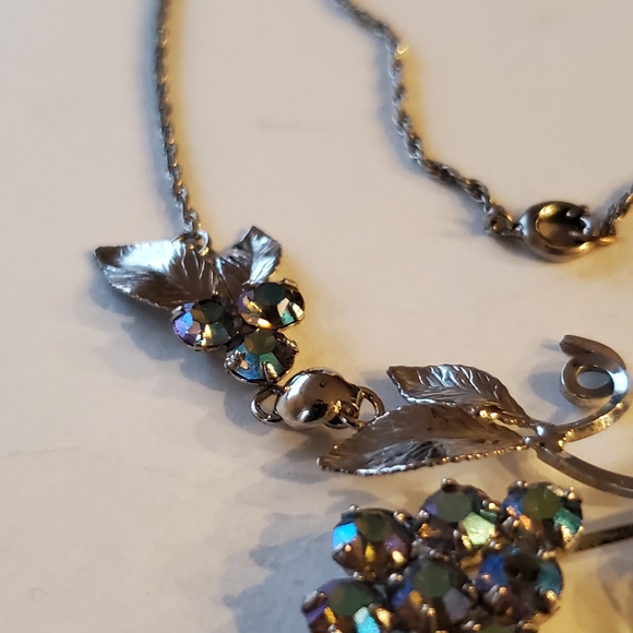 Vintage silver necklace - Picture 5 of 9